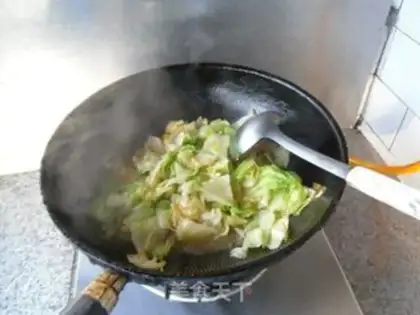 Make Red curry and cabbage step 6