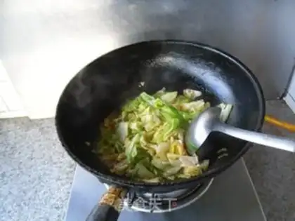 Make Red curry and cabbage step 7