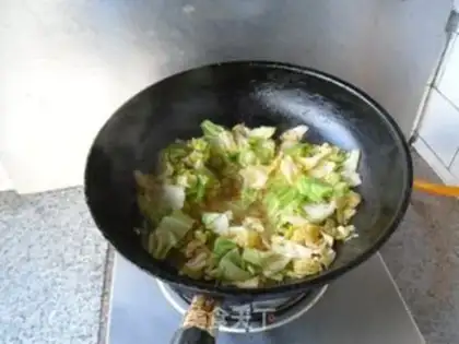Make Red curry and cabbage step 8
