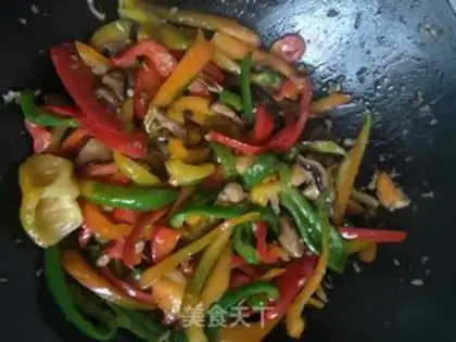 Make Paprika fried mushrooms step 3