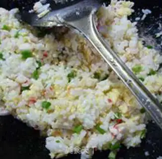 Make Egg lobster balls fried rice step 10
