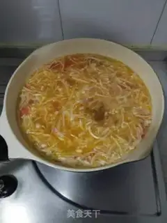 Make Golden mushroom tomato soup step 8