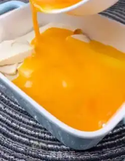 Make Egg tofu step 1