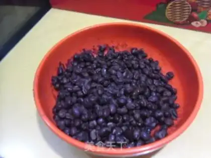 Make Red bean rice step 1