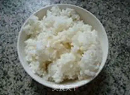 Make Garlic egg fried rice step 0
