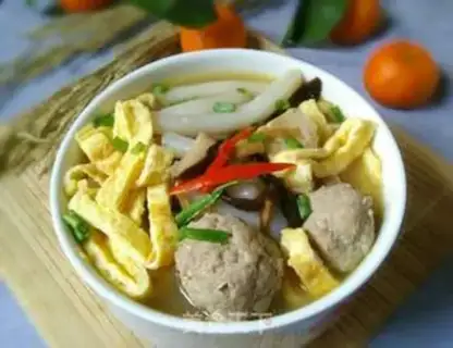 Make Meatball soup step 14