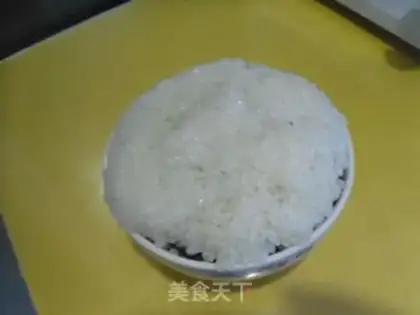Make Red bean rice step 8