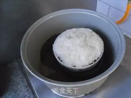 Make Red bean rice step 9