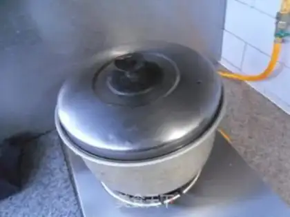 Make Red bean rice step 10