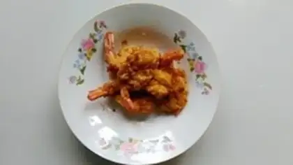 Make Japanese shrimp step 5