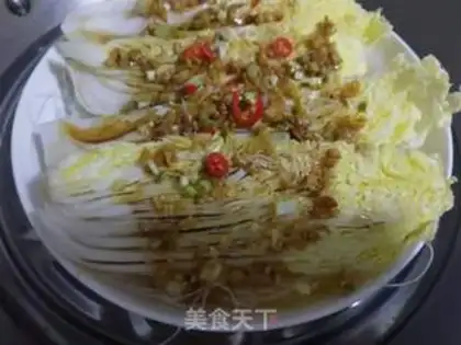 Make Garlic fan dolls step 4