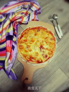 Make Chicken pizza in New Orleans step 13