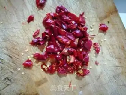 Make Garlic meat step 1