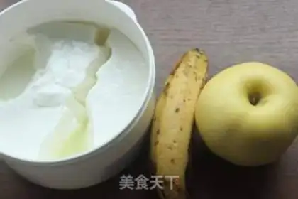 Make Banana apple shake step 0