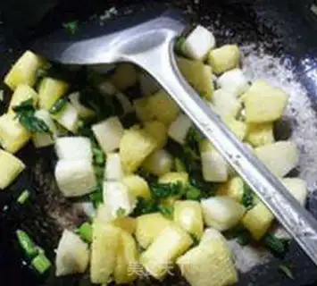 Make Snow veal with both flavors step 6