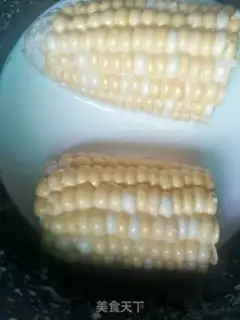Make Milky corn bar step 1