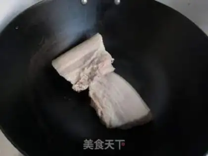 Make Five flowers, sour sauce, tofu step 2