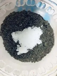 Make Black Sesame Pie step 3