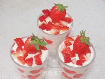 Make Strawberry yogurt step 11