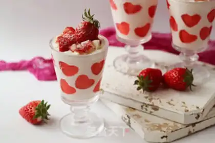Make Strawberry yogurt step 14