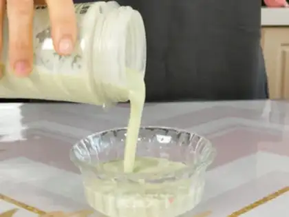 Make Butter banana shake step 5