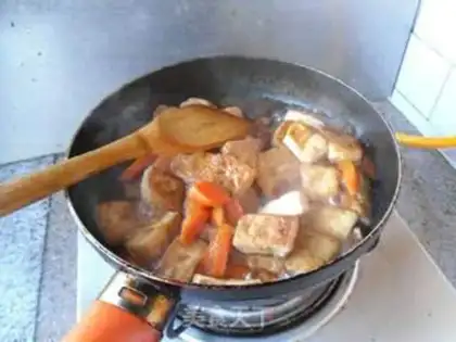 Make Carrot tofu step 9