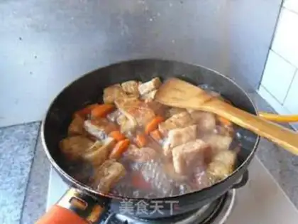 Make Carrot tofu step 10