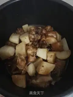Make Carrot burns pig feet step 10