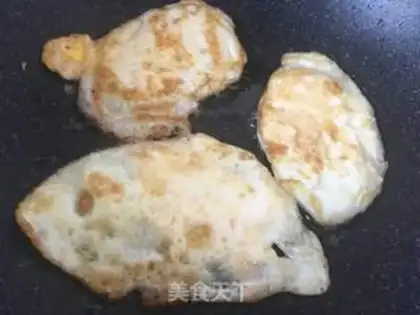Make Egg cabbage step 1