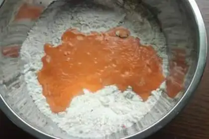 Make Carrot walnut hairloaf step 2