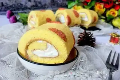 Make Buttered Swiss roll step 26