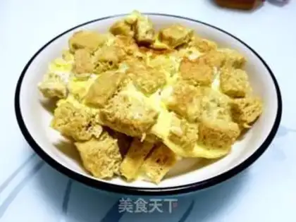 Make Frozen tofu from quail eggs step 4