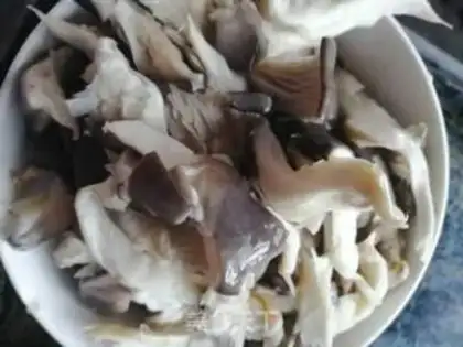 Make Blow mushrooms step 1