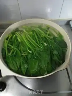 Make Soup spinach step 3