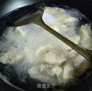 Make Squeeze bean dumplings step 13