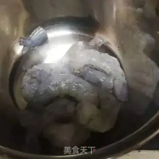 Make Shrimp fan Bessie orchid step 2
