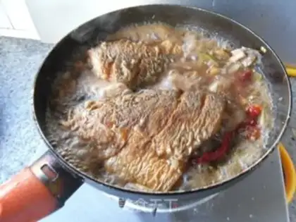 Make Big yellow fish step 9