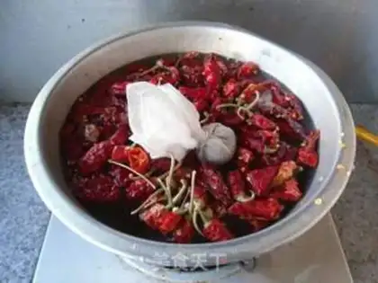 Make Hot chicken head step 5
