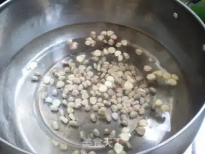 Make Fish and corn tofu step 1