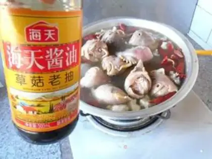Make Hot chicken head step 7