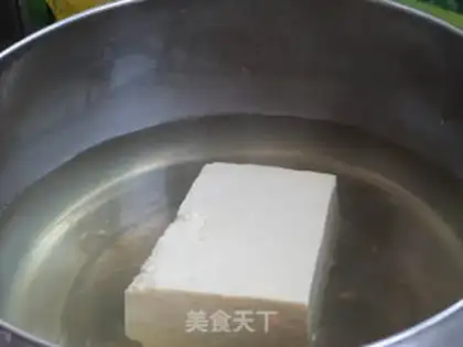 Make Fish and corn tofu step 2
