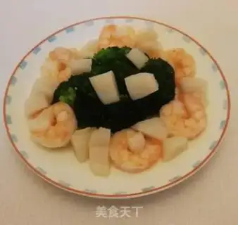 Make Shrimp fan Bessie orchid step 8