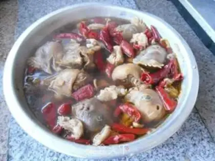 Make Hot chicken head step 9