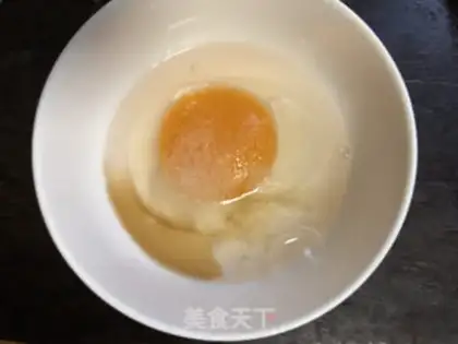 Make Crab powdered goose eggs step 0