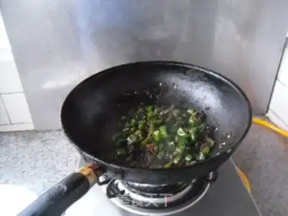 Make Black bean pepper step 7