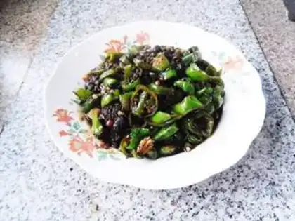 Make Black bean pepper step 8