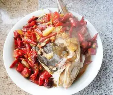 Make Spicy fish head step 9