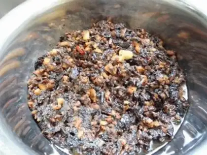 Make Plum gravy step 2