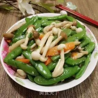 Make Sweet peas fried mushrooms step 10