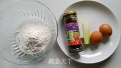 Make Shrimp sauce onion omelet step 0